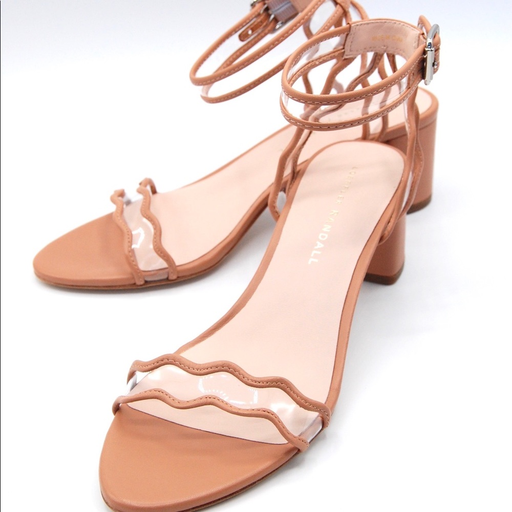 Loeffler Randal Emi Scallop Sandals